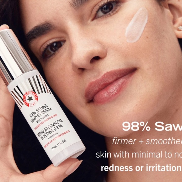 NIB•First Aid Beauty 0.3% Retinol Complex Serum With Peptides - Picture 3 of 4